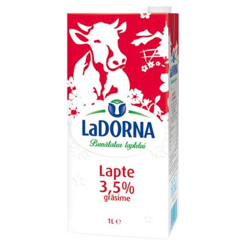 Lapte UHT 3,5% grăsime - LaDorna - 1l