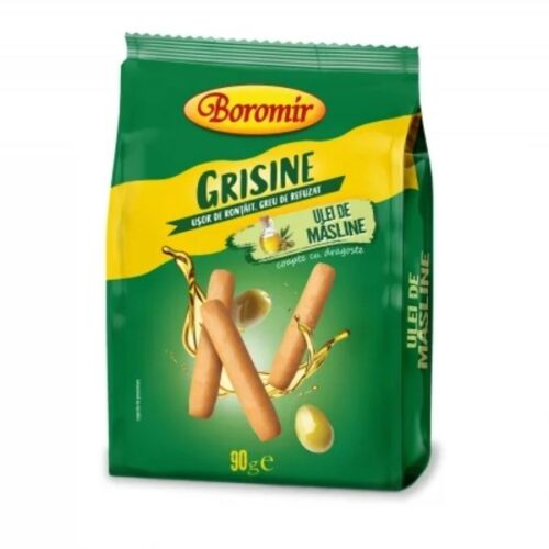 Boromir grisine cu ulei de măsline - 90g