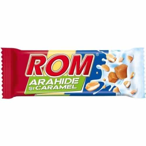 Rom autentic crema de alune si caramel - 29g