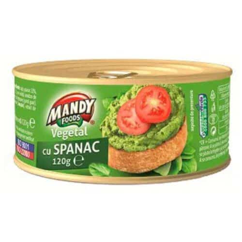 Mandy pate cu spanac 120g