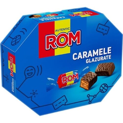 Rom autentic caramele glazurate - 195g