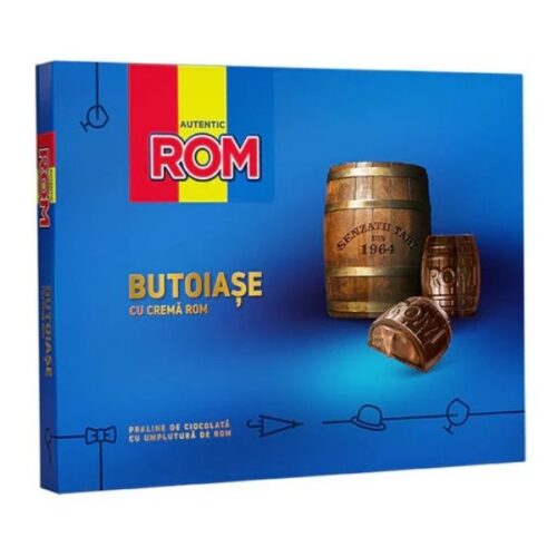 Rom autentic praline butoiașe cu rom- 126g