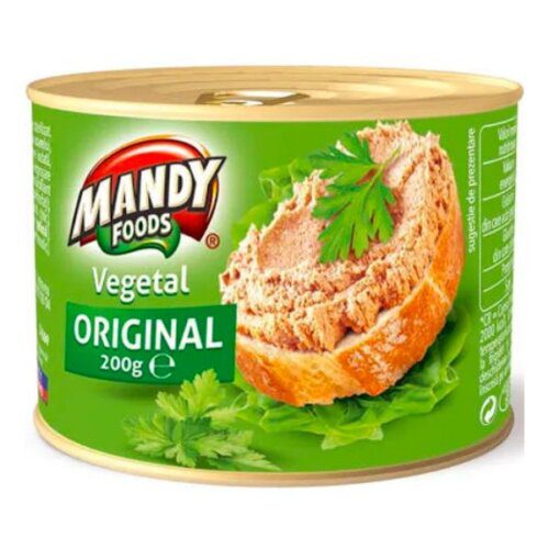 Mandy pate vegetal original 200g