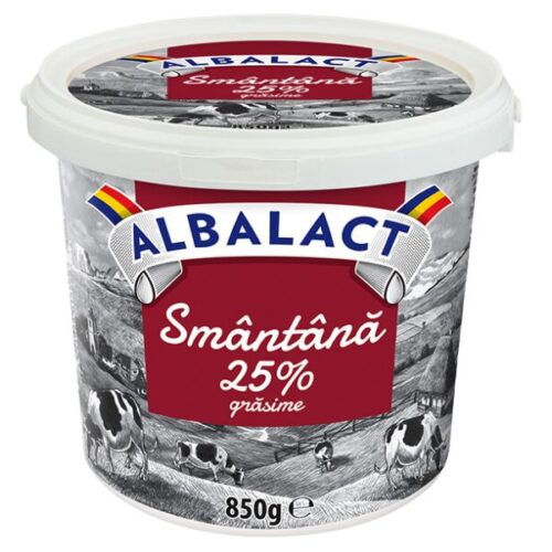 Smântână 12% grasime - Albalact - 850g