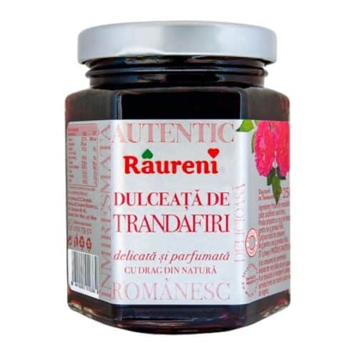 Raureni dulceata de trandafiri 250g