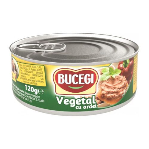 bucegi pate vegetal ardei 120g