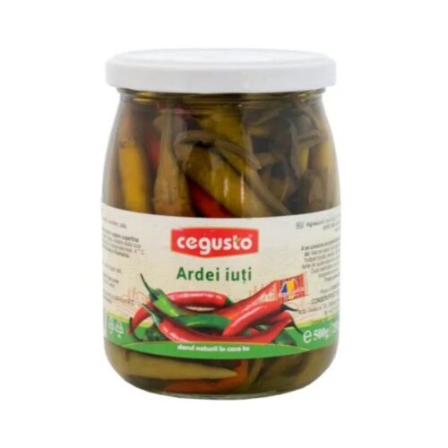 cegusto ardei iuti in otet 500g