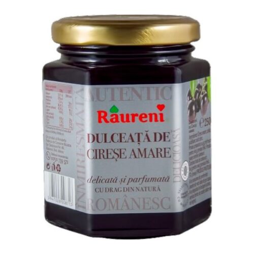 Raureni dulceata de cirese amare 250g